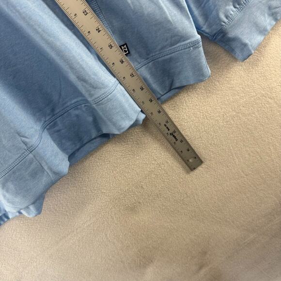 West Virginia University Hoodie Men's 2XL Blue Retro Lightweight Vault Logo NEW - Picture 3 of 9